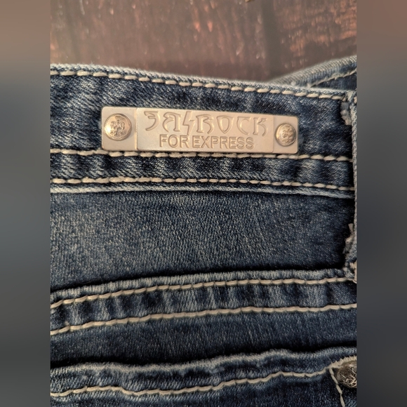 Rerock for Express low rise bootcut jeans - Picture 4 of 5